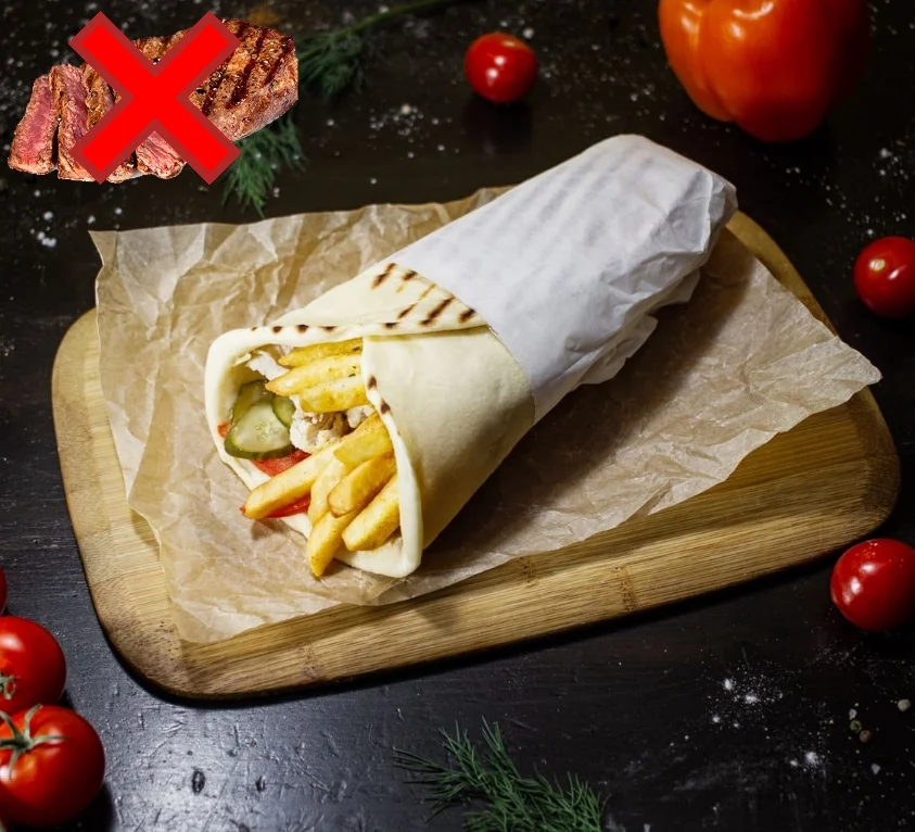 Гирос Классический БЕЗ МЯСА
