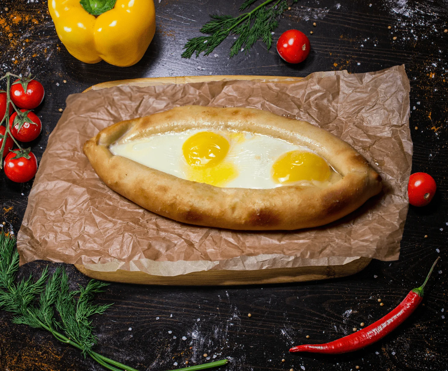 Хачапури По-аджарски